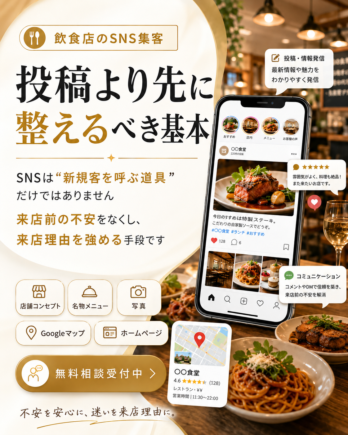 飲食店SNS集客｜投稿前に整えるべき基本